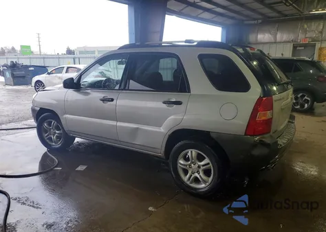 2008 Kia Sportage Ex z USA, uszkodzony, nr VIN KNDJE723187519079